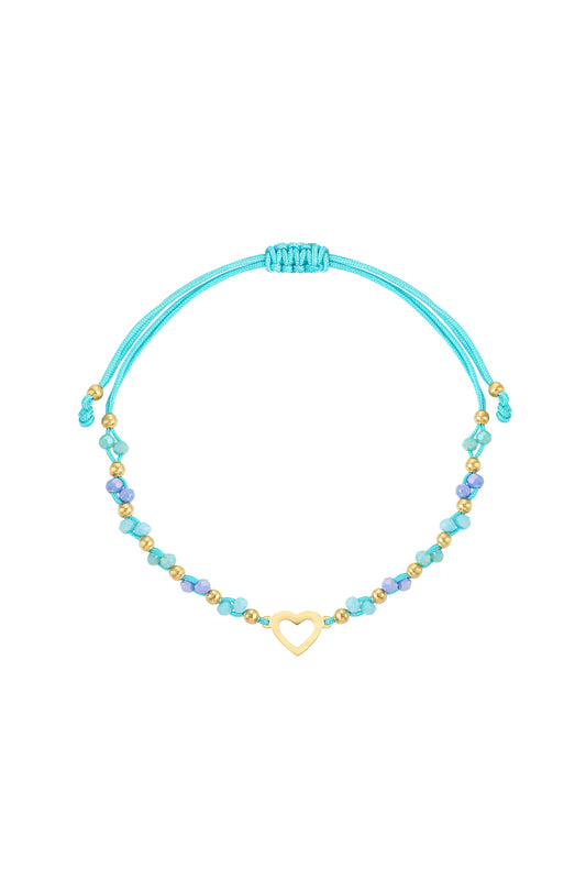 Bracelet d'été coeur