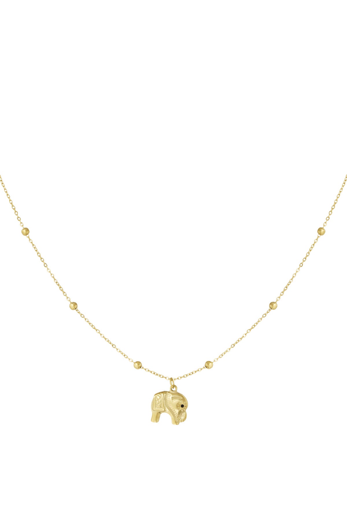 Collier à breloque éléphant